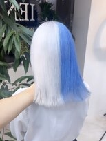 ヴェルデ(Verde)&nbsp;ホワイト ブルー ツートンカラー