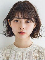 ラファンジュ ヘアー(Rohange hair)&nbsp;ふんわりフェミニンショートボブ