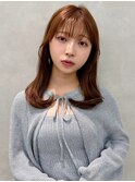イメチェン/似合わせカット/フルバング/レッドブラウン/吉祥寺