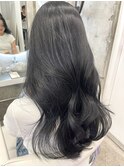 アッシュ系カラーはお任せください！アッシュグレージュブルー