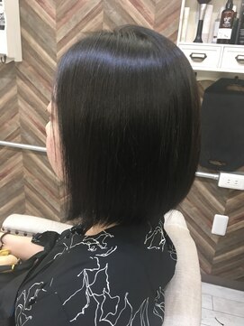 ヘアメイクゼロ 坂戸駅前店(hairmake zero) ワンレンボブ