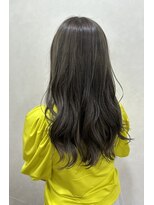 イタクラ 赤道店 (ITAKURA) グレージュ/ロングヘア/ダブルカラー/コテ巻き