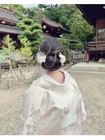 レオノーレ(Leonore)&nbsp;【Leonore】白無垢スッキリシニヨン♪