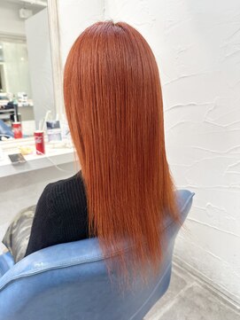 ウーロス(uros.) アプリコットオレンジ☆ロング