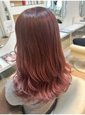 グラデーションピンク