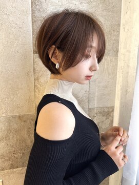 ロンドカスティーヨ 四日市(Lond castillo) ショートショートボブイノア髪質改善カラー5115