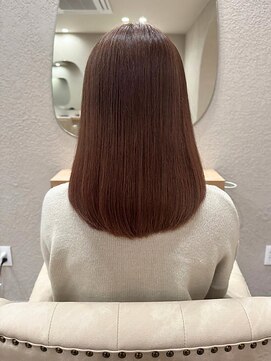 ウィタ(wita.) 艶髪ストレート/透明感ライトブラウン/髪質改善