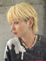 ロンドガルマン 名古屋(Lond GULLMAN)&nbsp;【Lond GULLMAN酒井】ハイトーンシースルーマッシュウルフ