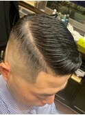 スパイキーショート/スペインカール<理容室>[メンズ/床屋/神田]