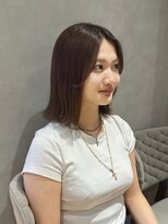 ジルバイジアン(JILL by GIEN)&nbsp;#トレンドボブ#ショコラブラウン/森岡俊亮