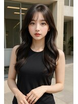 カノイ 銀座中央通り(KANOI)&nbsp;「艶感ロング×シースルーバング」