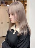 韓国レイヤーカット/ブリーチ/レイヤーカット/ハッシュカット