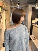 m36_切りっぱなし/ボブカット/髪質改善トリートメント