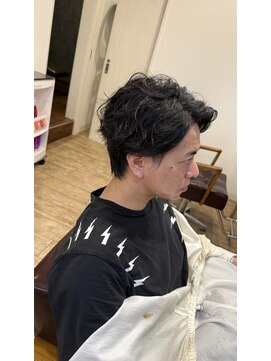 リムアズール 郡山店(Rim Azur) メンズパーマ　ツイストスパイラル
