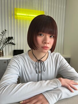 デビュー 沖縄泡瀬店(Debut) クラゲヘアー/小顔に見せるヘア/ココアベージュ/沖縄市