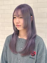 ヘアーアンドメイク ニューヨークニューヨーク 姫路店(Hair&Make NYNY) 【ハッシュカット】ペールラベンダー