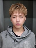 波巻きツイストスパイラルフェザーパーマサーフカール_F21179