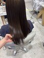 ロロネー 豊中(Lolonois) 髪質改善カラーでツヤが出やすくなります!
