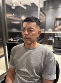 MEN’S HAIR/サーフカール/刈り上げセンターパート/広尾