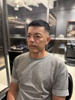 ザマンニューヨーク 南麻布店(THE MAN NewYork)&nbsp;MEN’S HAIR/サーフカール/刈り上げセンターパート/広尾