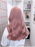インナーカラー/トリートメント/デザインカラー/ペールピンク