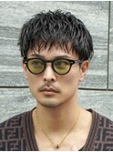 波巻きツイストスパイラルリバースセンターパート渋谷