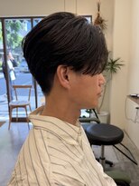 ピコット(P cott)&nbsp;フェザーショートニュアンスパーマガイルヘア短髪