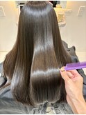ツヤ、手触りUP！髪質改善縮毛矯正