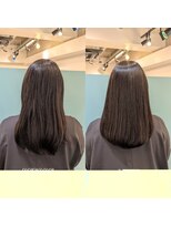 アミエ 大和店(ami e)&nbsp;シルキーコース+カラー+カット・髪質改善・縮毛矯正・白髪染め
