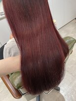 hyon myon/RISEbyREVO 綾瀬店【ヒョンミョン】&nbsp;ハッシュカット/デザインカラー/グレージュ[綾瀬駅/韓国ヘア]