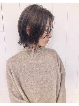 オーク 学芸大学(OAK) 顔まわりレイヤーの大人ボブ★多田