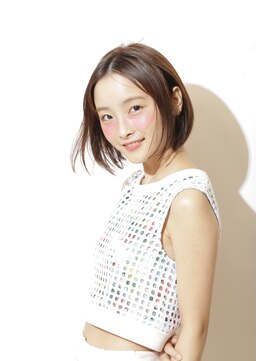 ラウンジ モリオ イケブクロ(Lounge MORIO Ikebukuro) 【morio池袋】センターパートボブ