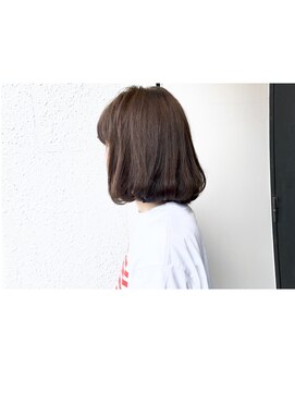 アン ヘア デザイン(un hair design) 【　un  】イルミナカラー×ボブ×ミント