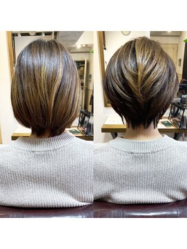 サードバイローラン(THiRD by ROULAND) 【THiRD浅野】小顔ワンサイドショート