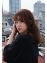 ポロン(polon) 小顔スパイラルブランジュカラースタイル【髪質改善】kazuki