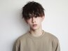 【Men's】カット+パーマ [新宿/新宿駅/縮毛矯正]
