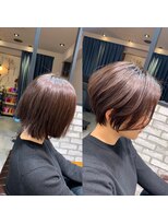 アヴァロン(AVALON)&nbsp;30,40代にオススメ！絶壁解消丸みショート×デジタルパーマ