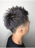 【shige】シルバーアッシュショート
