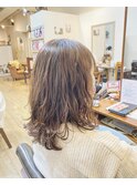 ゆるふわデジパ×くすみベージュ