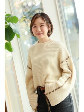 ヘアドゥ 千葉中央店(hair do) ラフ丸みボブ