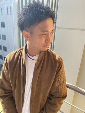 ロンド ストラーダ 心斎橋(Lond strada) ショート×ハイライト白髪ぼかし×シルキーベージュ[心斎橋]