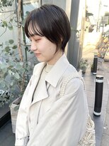 ヌード(NUDE)&nbsp;NUDEうる艶髪10代20代30代40代シースルーバング大人ショートボブ