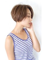 グランアージュ 船橋南口店(grandage)&nbsp;刈り上げ女子/ハンサムショート/ミルクティーベージュ[船橋]