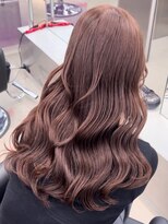 ペレ 栄店(PELE) 斜めバング/グレージュカラー/デザインカラー/栄/名駅