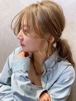リープアルケー ヘアアンドヘッドスパ 錦糸町北口店(leap arche Hair&head spa) くびれヘア/ハイライトカラー/夏/髪質改善/錦糸町