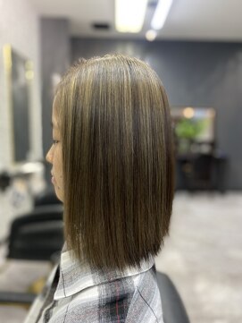 アローズ 久留米店(arose) ベージュカラーマニッシュ透明感小顔ショートウルフ20代30代