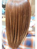 エイト オキナワ 沖縄新都心店(EIGHT okinawa)&nbsp;お客様スタイル_ブリーチ履歴×縮毛矯正【EIGHT　荒井】