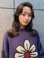 フリティ 大阪西梅田店(friity)&nbsp;ベージュインナーカラーショートボブレイヤーミディアム前髪