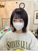 外ハネミディアム