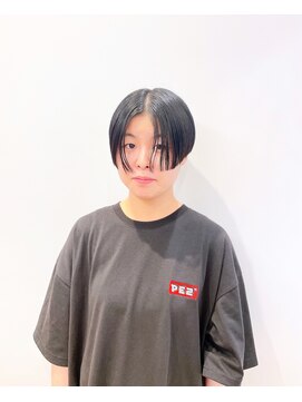 モリオフロムロンドン 松戸店(Morio from London) 【松戸 藤原】ハンサムショート 刈り上げ 大人かわいい